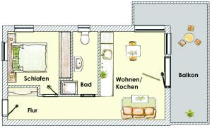 Brise Stadtvilla Blumenhof App 11