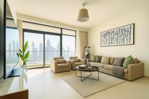 Marina Vista 2BR High Floor Sea View Emaar Beachfront