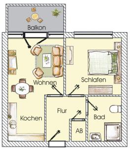 Brise Dünenhaus Christa App 06