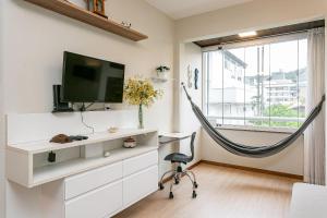 200m da praia de Jurerê | Wi-Fi 1000MB #JA42