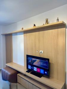 Apto novo Vista Mar 1 min da Praia 100