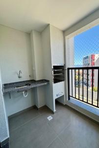 Apto novo Vista Mar 1 min da Praia 100