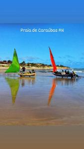 Cabanas Caraúbas II - ótimo visual do mar