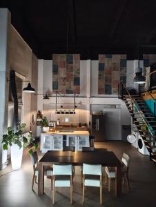 Stunning Industrial Loft in a former Power Plant Schaltzentrale