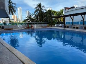 Lagoon & see view studio Cartagena