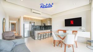 Torre KU 2BR Sofa Bed Balcony City Views