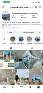 Espaço amplo a beira mar, cabe até 9 pessoas inst jurerealuguelapart