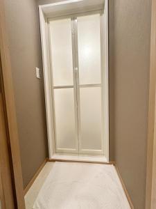 Spacious 38 square meter Suite with Separate Living Room and Bedroom, 2 Double Beds, JR and Osaka Metro Access