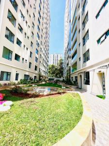 classy executive two bedroom apartment with fully equipped gym ample parking space heated swimming pool children playing ground and amazing scenic views