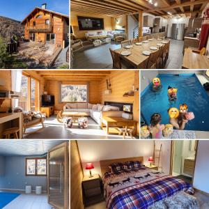 Chalet La Tanière 14 Pers - piscine chauffée et sauna - Vars Saint Marcellin