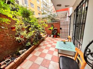 Green garden in Besiktas