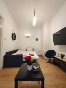 Stylish apartment, top center with private Sauna