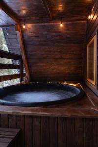 Leśna Sielanka domek z jacuzzi w lesie pod Górą Szczebel RELAX I SPORT