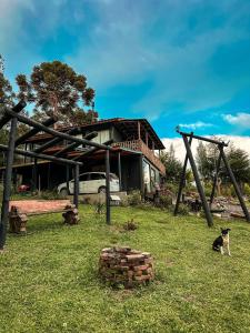 Cabana com Cachoeira