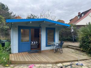 double bed short stay cabin