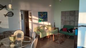 Apartment on the beach sea 2 rooms large living