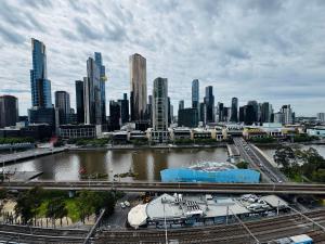 Central Melbourne 2BR Balcony Apartment
