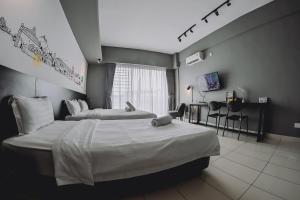 Aeropod Cactus Rail Suite With Balcony - Kota Kinabalu