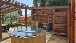 Acogedor Refugio con tinaja y sauna