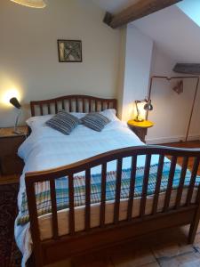 Restful attic room in riverside spot