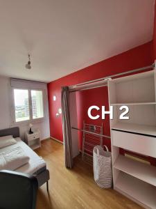 Chambre Privée dans Appartement Partagé - Calme et Lumineux - Proche Bordeaux -Moderne F1-2