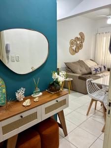 Pé na areia Embaré Santos