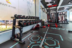 comfort apartments with ample parking space, swimming pool, modern equipped gym, and amazing city views