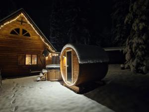 Smerekowiec Domek w lesie - Beskid Niski