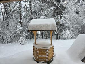 Domek w lesie na odludziu - Beskid Niski