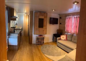Mobil home au cœur des montagnes
