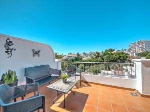 Rooftop apartment near Burriana beach with pool