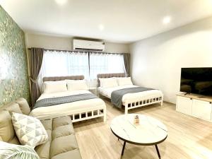 New Apt, Near Siam Paragon, 2 Min to BTS 1BR,4Pax