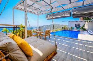 Sea View Villa for 10 People in Kalkan