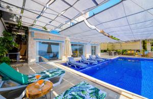 Sea View Villa for 10 People in Kalkan