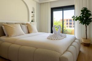 2 chambres avec terrasse vue piscine