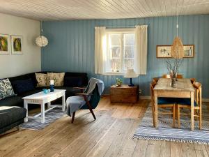 Traditional Swedish House In The Forest