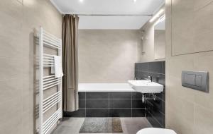 City Bright Apartment with Parking & Balcony