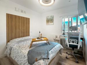 Lima habitación perfecta para vivir y compartir en Madrid Temporal VAL6132