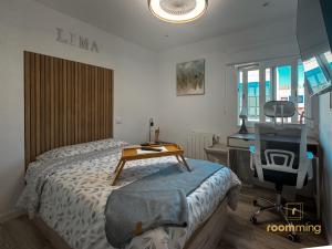 Lima habitación perfecta para vivir y compartir en Madrid Temporal VAL6132