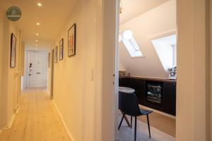 Bright and spacious penthouse apartment in Copenhagen