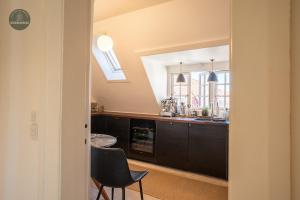 Bright and spacious penthouse apartment in Copenhagen