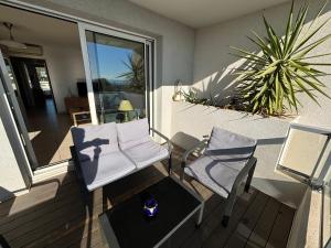 Panoramic view Mediterranean sea Wifi AC free parking