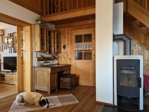Gemütliches Almhaus mit Sauna, Kamin, Vollausstattung und W-Lan auf 1800m