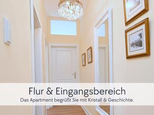 GRÄFIN AMALIA - Apartment in der Hinterburg in Schlitz - direkt an der "Größten Kerze der Welt" - 2 Schlafzimmer - mit Aufzug, Parkplatz, E-Ladestation & Garten - Hunde willkommen