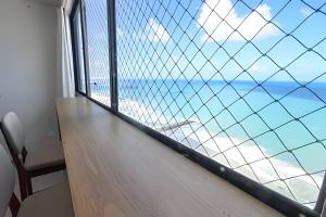 Cobertura duplex de frente pro mar