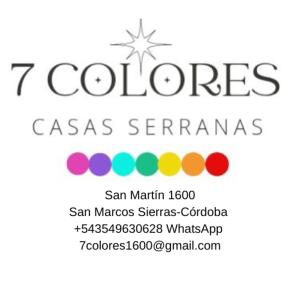 Cabañas con pileta - 7 Colores Casas Serranas