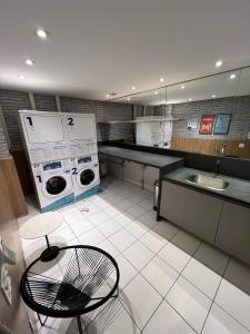 Studio 509 - Seu refúgio urbano no coração de SP - Wifi, Vaga, Academia, Lavanderia, Mercado e Rooftop