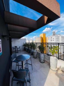 Studio 509 - Seu refúgio urbano no coração de SP - Wifi, Vaga, Academia, Lavanderia, Mercado e Rooftop