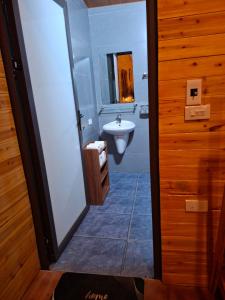 Happy House by the Mountain