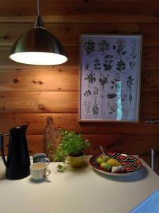Norwegian Log Cabin Near Beach And Nature